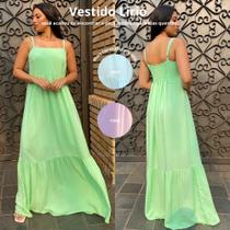 Vestido Midi Feminino Adulto