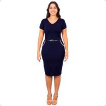 Vestido Midi Feminino Moda Casual Soltinho Tendencia Verão