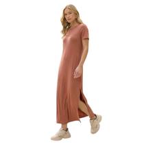 Vestido Midi Feminino Yexx Viscose Vestido Midi Feminino Yexx Viscose