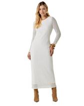 Vestido midi manga longa formitz feminino ref: for14011 Vestido midi manga longa formitz feminino ref: for14011