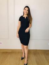 Vestido Midi Manga Vestido Midi Manga