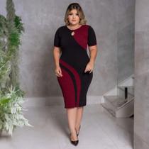 Vestido Midi Márcia Moda Evangélica Feminina