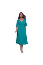 Vestido Midi Matuta Essencial Verde