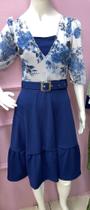 Vestido midi moda evangélica