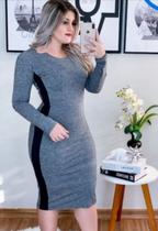 Vestido Midi Plus Size Camila Moda Evangélica Feminina