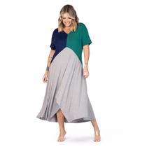 Vestido Midi Plus Size Jessica