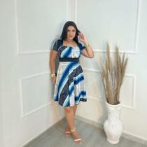 Vestido Midi Plus Size Jéssica Moda Evangélica Feminina