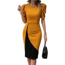 Vestido Midi Plus Size Mabel Moda Evangélica Feminina