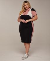 Vestido MIDI Plus Size Rafaela Moda Evangélica Feminina
