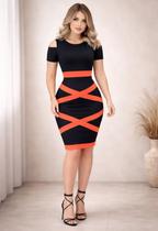 Vestido Midi Plus Size X Moda Feminina Evangélica