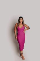Vestido Midi Purple Orchid