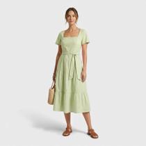 Vestido Midi Romântico Três Marias Chic Top Vestido Midi Romântico Três Marias Chic Top