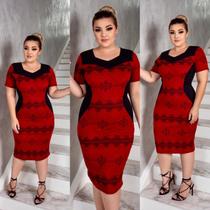 Vestido Midi Social Moda Evangélica Atacado