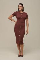 Vestido midi tricot Vestido midi tricot