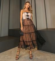 Vestido Midi Tule Classique - Limonada Pink