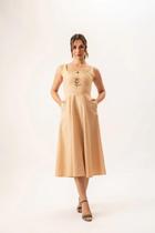 Vestido Midi Violeta - Antix -