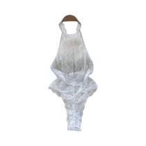 Vestido Mini Cardigan Feminino Preto Com Decote Em V, Estampa Floral, Laço Na Cintura, Modelador,