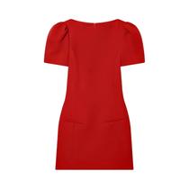 Vestido Mini Elegante Feminino De Manga Curta Com Cintura Alta E Ajuste Justo, Vestido Bodycon Para