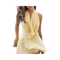 Vestido Mini Sem Mangas Com Decote Em V Para Mulheres, Moda De Verão Sexy, Casual, Slim, Streetwear Vestido Mini Sem Mangas Com Decote Em V Para Mulheres, Moda De Verão Sexy, Casual, Slim, Streetwear