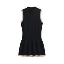 Vestido Mini Sem Mangas De Verão Para Mulheres, Estilo Casual E Moda Streetwear