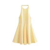 Vestido Mini Sexy Feminino Sem Costas Com Drapeado E Alças, Sem Mangas, Ombro a Ombro, Para Festas Vestido Mini Sexy Feminino Sem Costas Com Drapeado E Alças, Sem Mangas, Ombro a Ombro, Para Festas