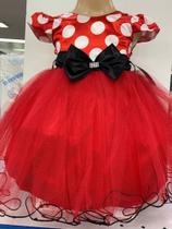 vestido minnie bolinha branco 4597 no2