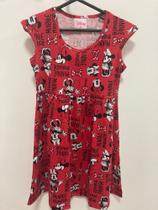 Vestido Minnie vermelho