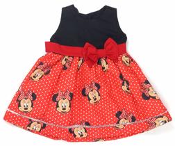 Vestido Minnie Vermelho Festa Infantil
