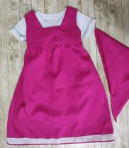 Vestido mirim masha e o urso - personagem masha Vestido mirim masha e o urso - personagem masha