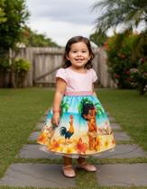 Vestido Moana Baby Fantasia Infantil Temáticos Aniversário