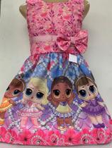 Vestido Moana M 4-5 anos