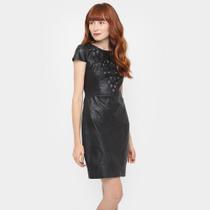 Vestido MOB Midi Detalhe Colo