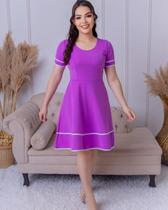 Vestido Moda Evangelica Rodado Do P ao G2 Plus Size Feminino Cristã Oferta Novidade Frio Basico Vestido Moda Evangelica Rodado Do P ao G2 Plus Size Feminino Cristã Oferta Novidade Frio Basico
