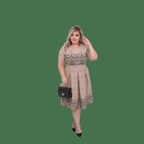 Vestido Moda Plus Size Evangélica Feminino Festas Casamento Civil Madrinha Lançamento Verao