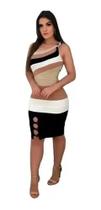 Vestido Modal Feminino Tricot Midi Vestido Modal Feminino Tricot Midi