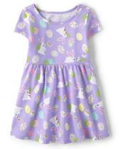 Vestido moderno The Children's Place Toddler Girls Purple 4T