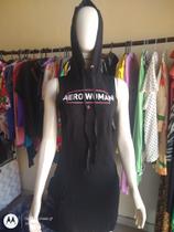 Vestido moletom com capuz Vestido moletom com capuz