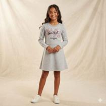 Vestido moletom manga longa marisol 11208824