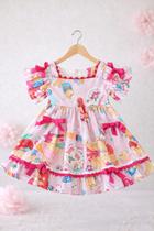 Vestido mon sucre baby com calcinha festa junina rosa Vestido mon sucre baby com calcinha festa junina rosa