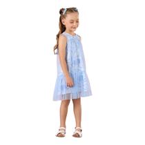 Vestido mon sucré infantil azul fundo mar petals 3125036 Vestido mon sucré infantil azul fundo mar petals 3125036