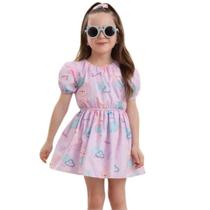 Vestido Mon Sucré Infantil Lilás Dance Bunny Inverno Vestido Mon Sucré Infantil Lilás Dance Bunny Inverno