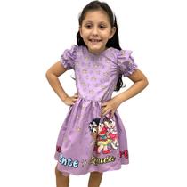 Vestido Mon Sucré Lilás Princesas Inverno