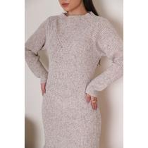 Vestido Monet Tricot em Mousse Vestido Monet Tricot em Mousse