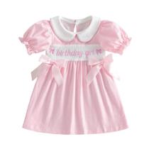Vestido MoZiKQin para menina bebê, rosa, aniversário, 1218 meses Vestido MoZiKQin para menina bebê, rosa, aniversário, 1218 meses