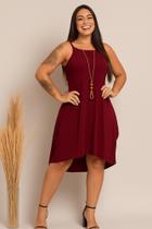 Vestido Mullet Alcinha Com Bolso