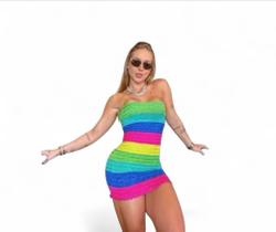 Vestido Multicolorido Virginia Vestido Multicolorido Virginia