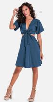 Vestido nó tencel Vestido nó tencel