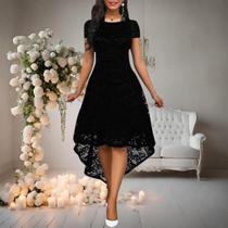 Vestido Noite Festa 71 Renda Madrinha Plus Size Formatura