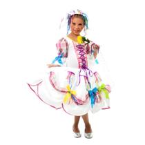 Vestido Noiva Junina Luxo Infantil - JADE FASHION