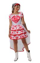 Vestido Noiva Junino Adulto Caipira de Quadrilha + Tiara Véu Vestido Noiva Junino Adulto Caipira de Quadrilha + Tiara Véu